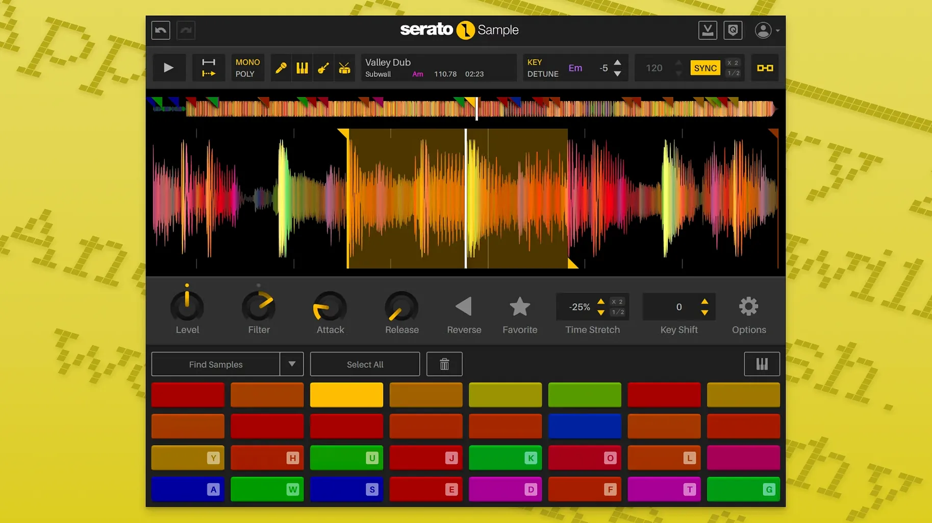 Serato Sample: view #1 serato sample mac free download: overview screen
