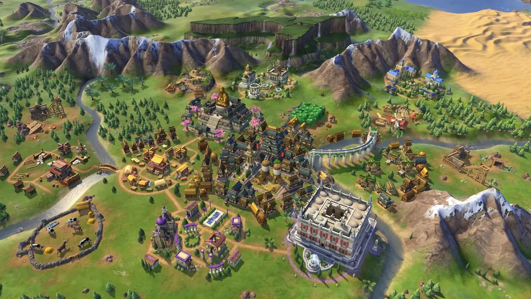 Sid Meier’s Civilization VI: view #2 Sid Meier’s Civilization VI layout 2