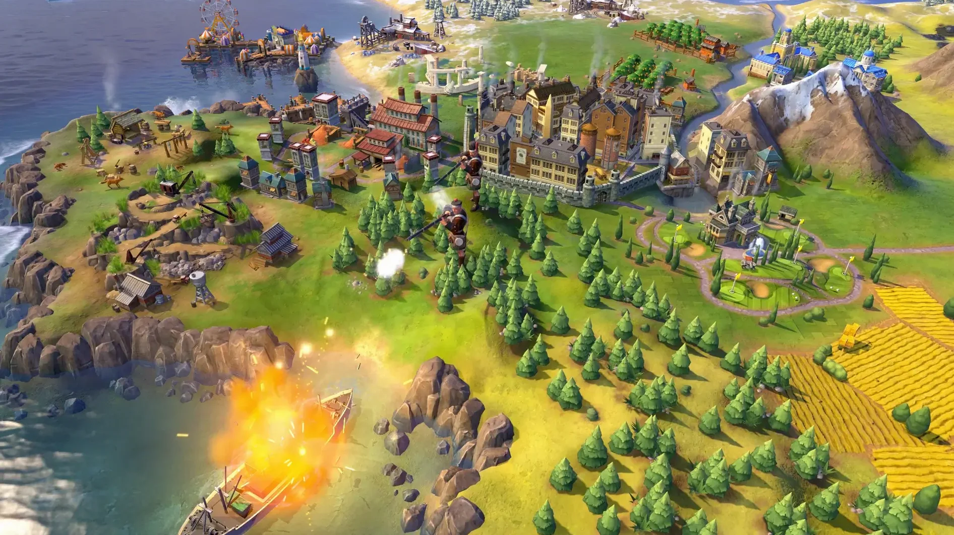 Sid Meier’s Civilization VI: view #4 Sid Meier’s Civilization VI layout 4