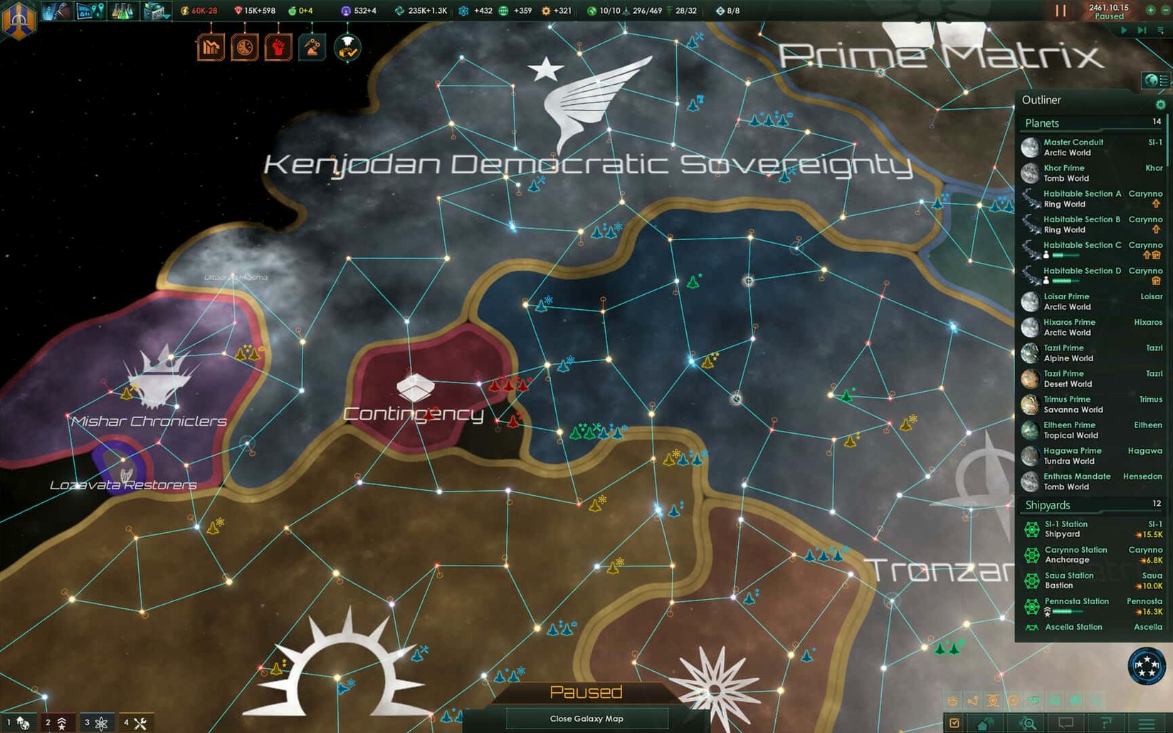 Stellaris: view #4 Stellaris layout 4