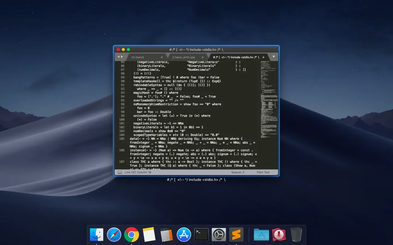 View 4 of 4: Sublime Text Sublime Text panel 4
