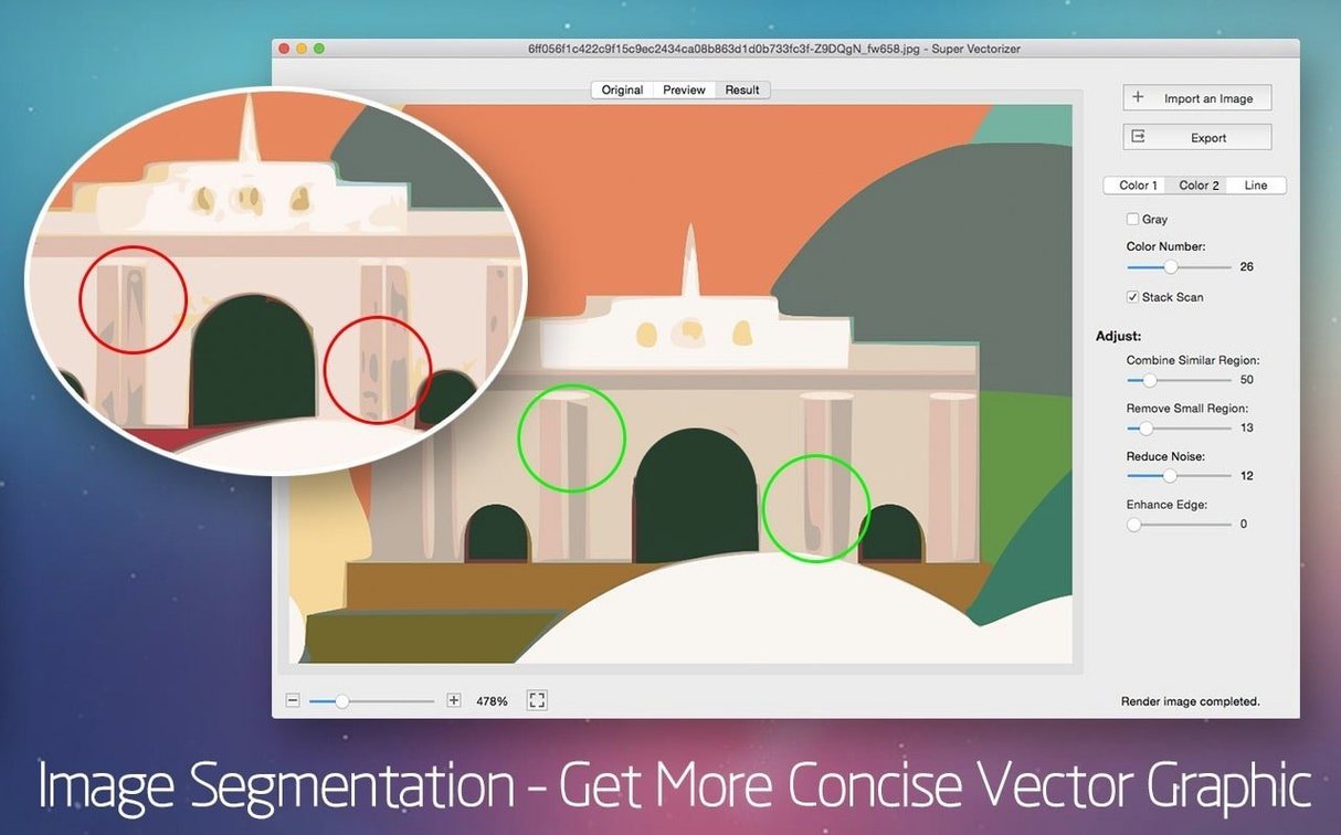 Super Vectorizer Pro: view #2 Super Vectorizer Pro layout 2