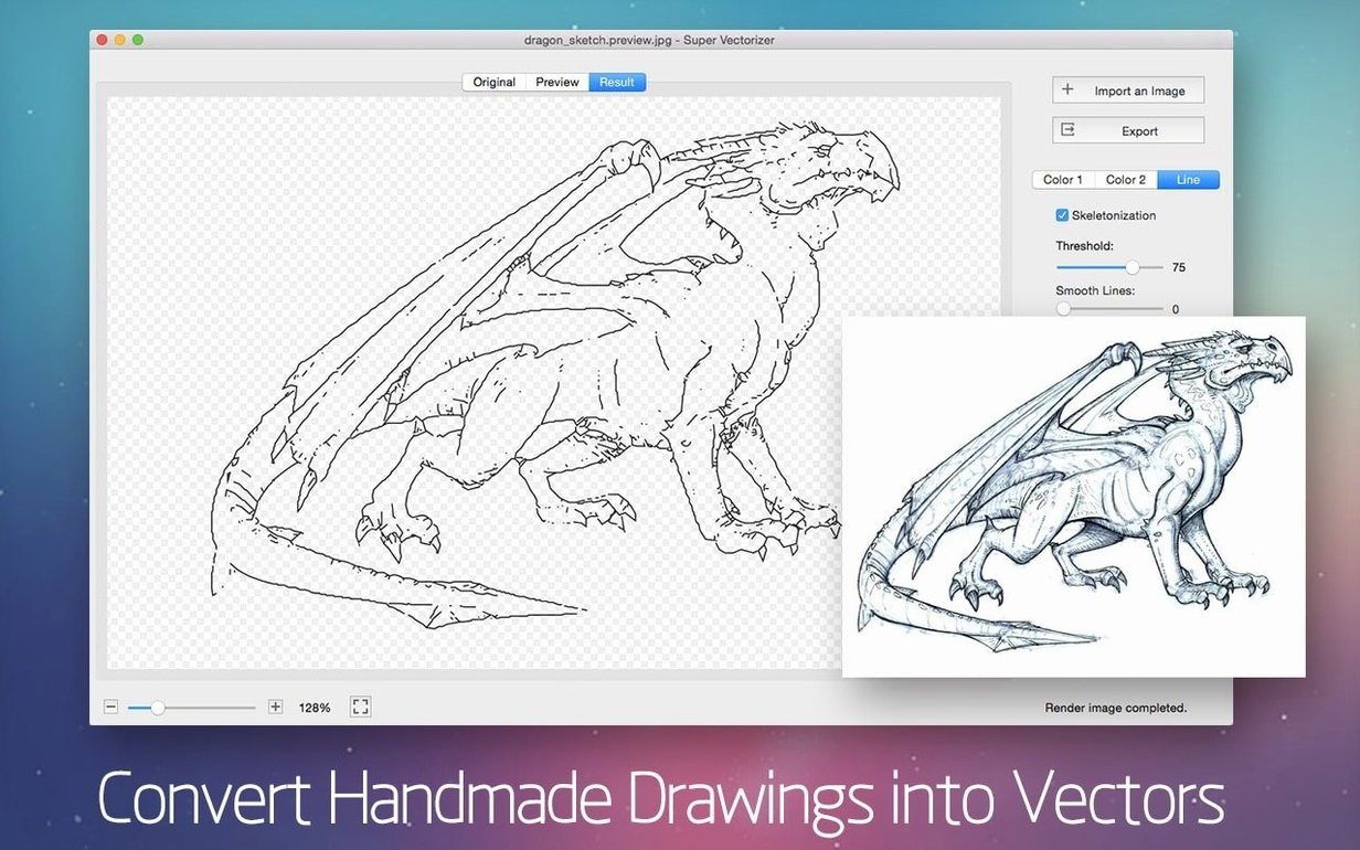 Super Vectorizer Pro: view #3 Super Vectorizer Pro layout 3