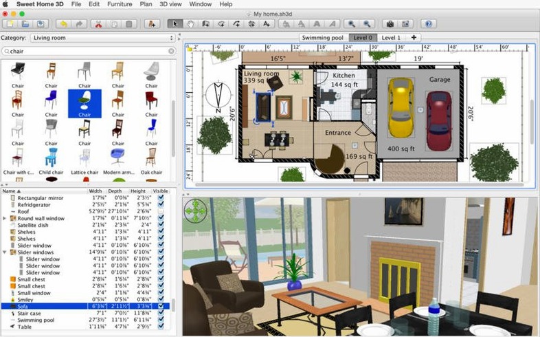 View 1 of 4: Sweet Home 3d sweet home download — welcome screen