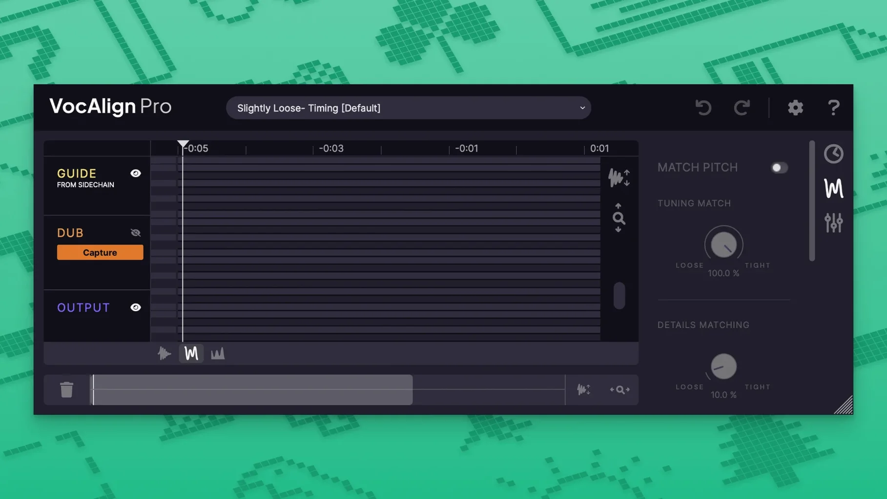 Synchro Arts VocAlign 6 Pro: view #2 Synchro Arts VocAlign 6 Pro layout 2