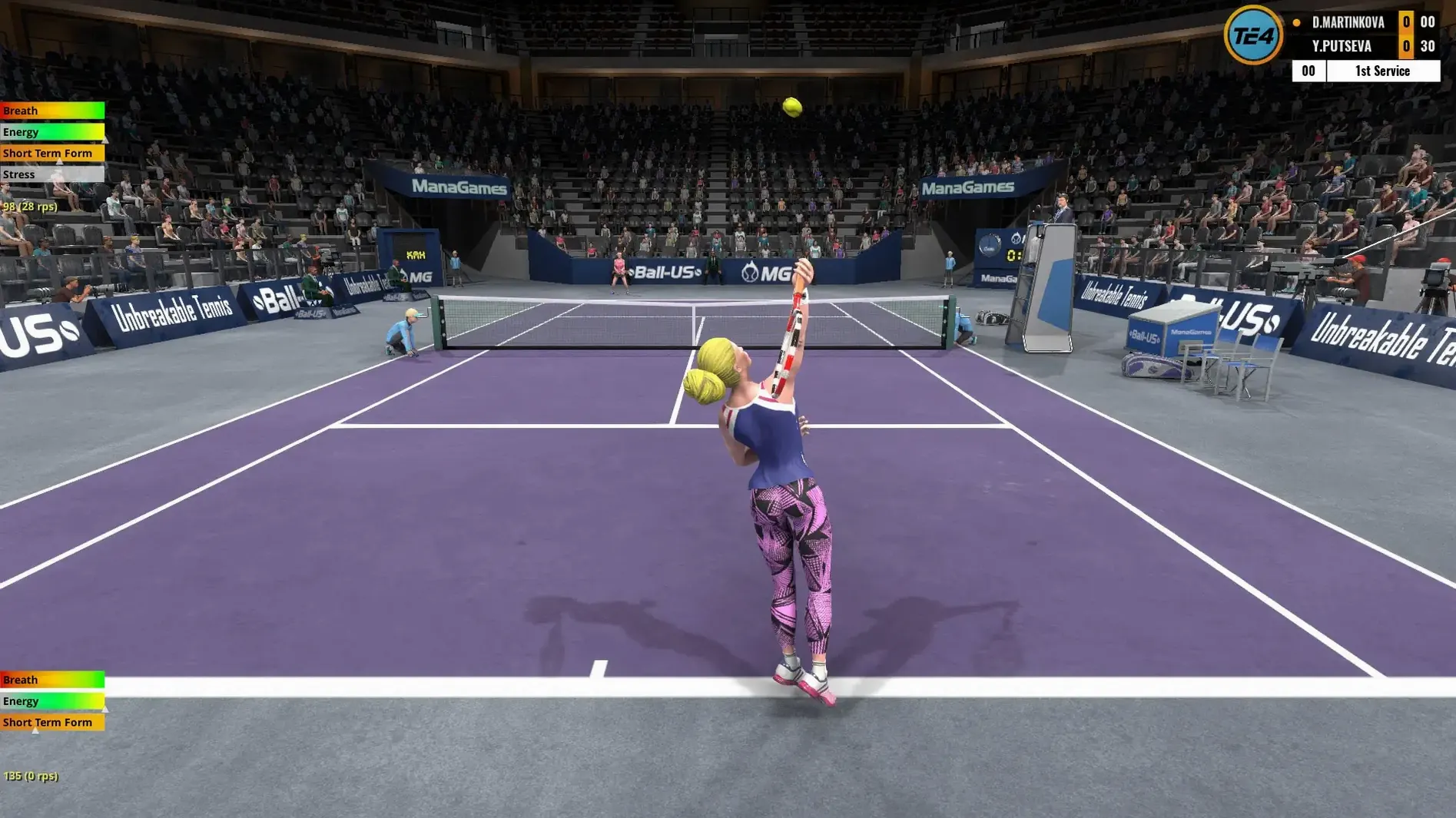 Tennis Elbow 4: view #2 Tennis Elbow 4 layout 2