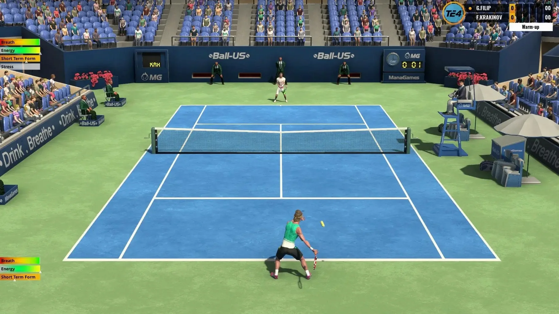 Tennis Elbow 4: view #3 Tennis Elbow 4 layout 3
