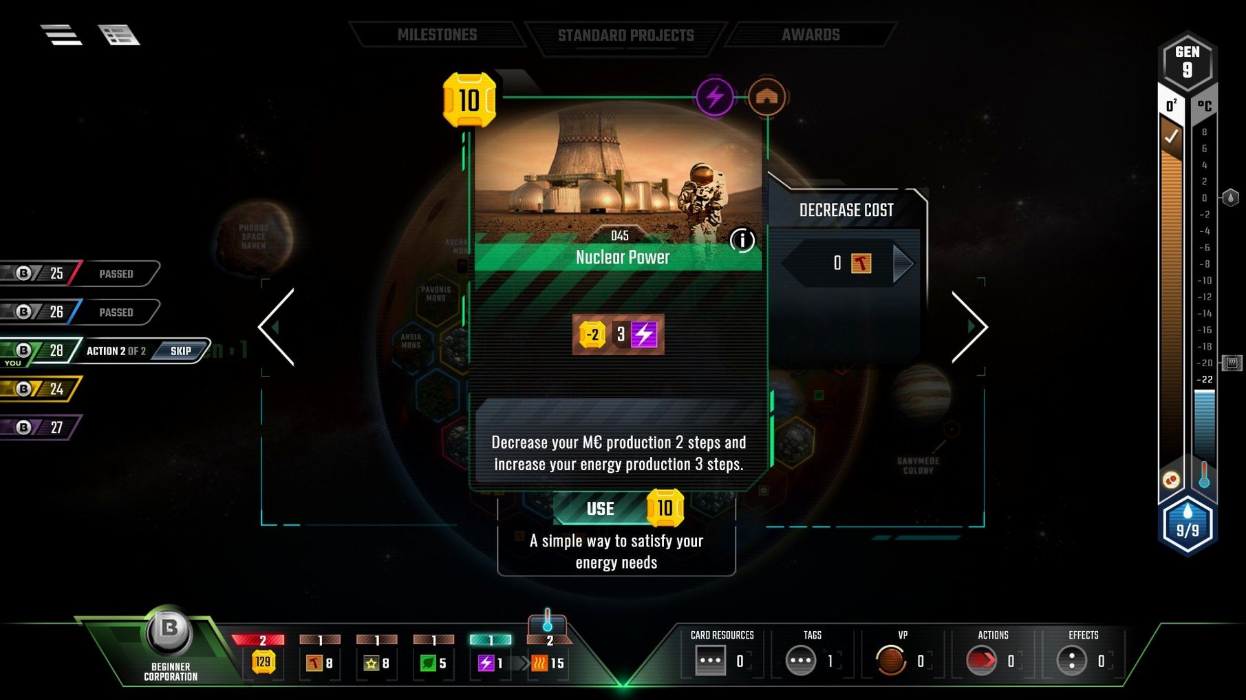 View 4 of 4: Terraforming Mars Terraforming Mars panel 4