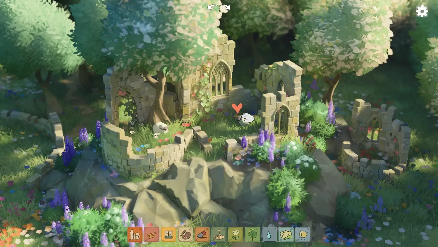Tiny Glade: view #1 tiny glade mac full version: overview screen