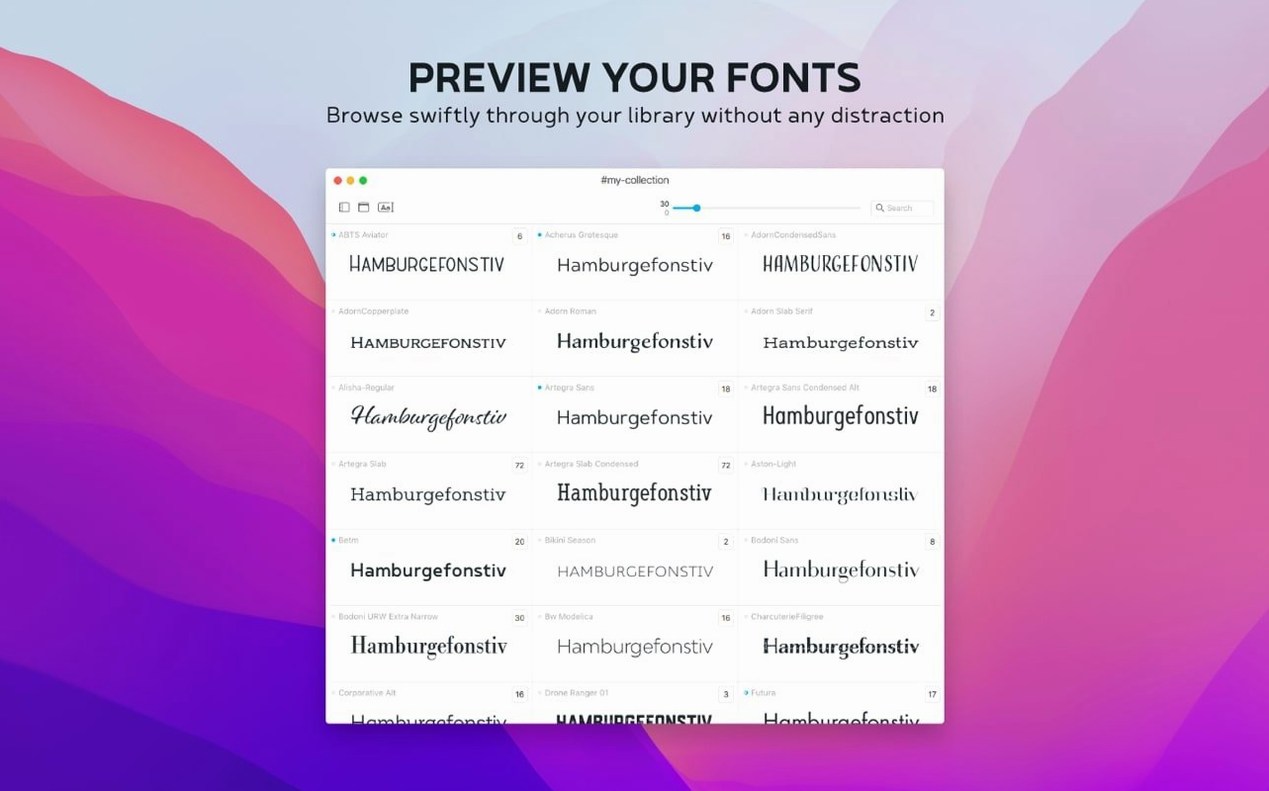 Typeface: view #1 typeface torrent — welcome screen