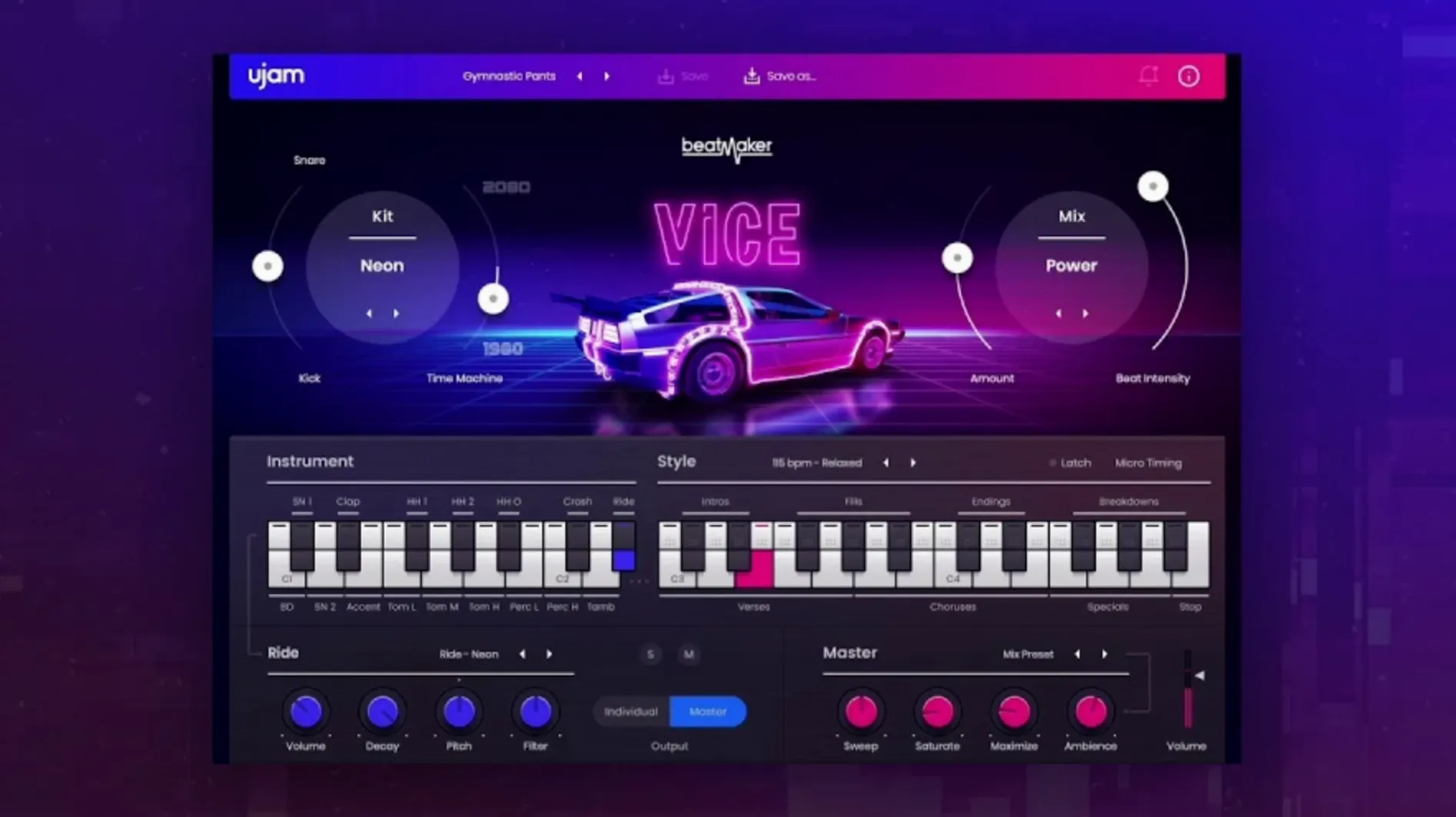 View 1 of 1: UJAM Beatmaker VICE ujam kaya torrent — welcome screen