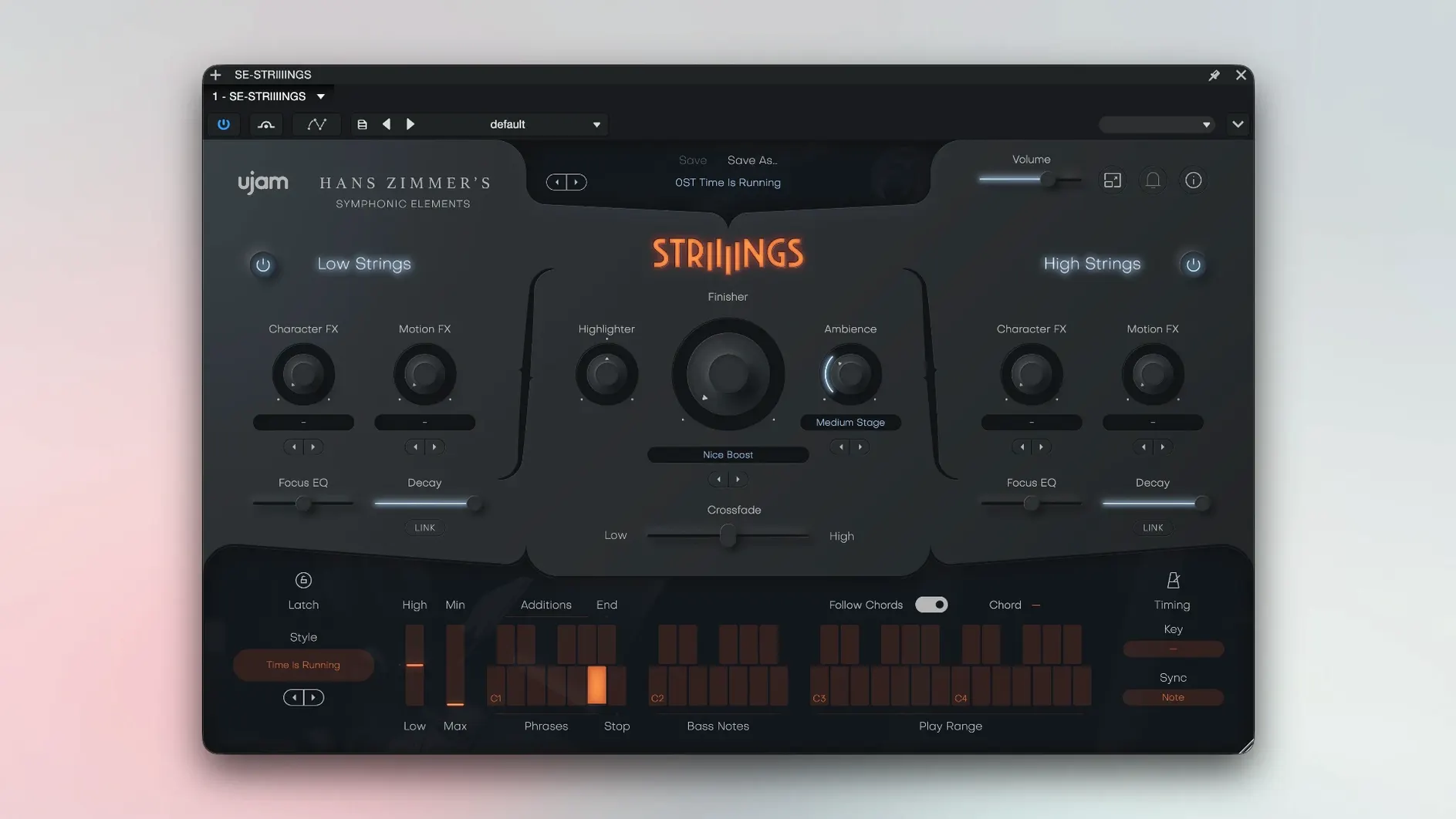 View 1 of 1: UJAM Symphonic Elements STRIIIINGS 94fbr ujam — welcome screen