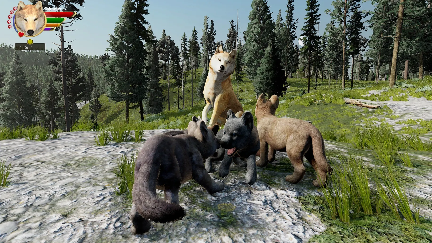 View 3 of 4: WolfQuest: Anniversary Edition WolfQuest: Anniversary Edition panel 3