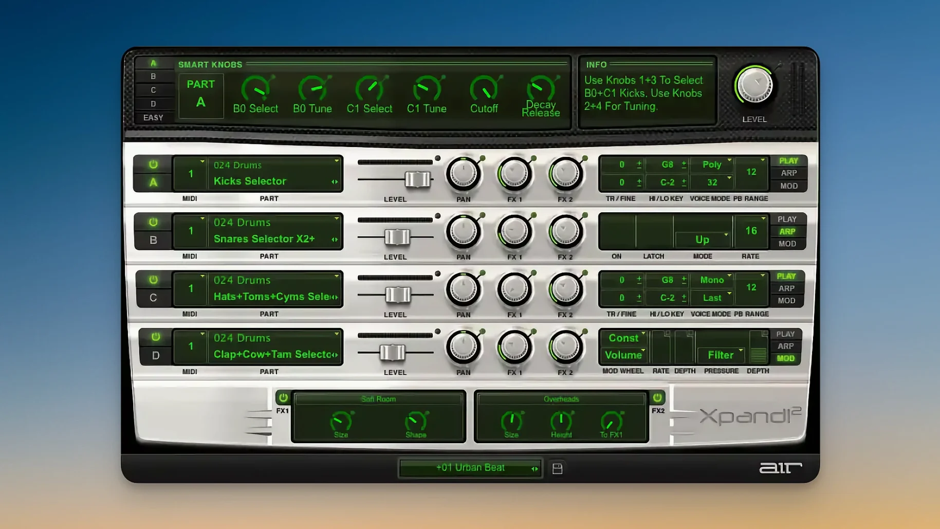 Xpand!2: view #1 xpand mac crack: overview screen