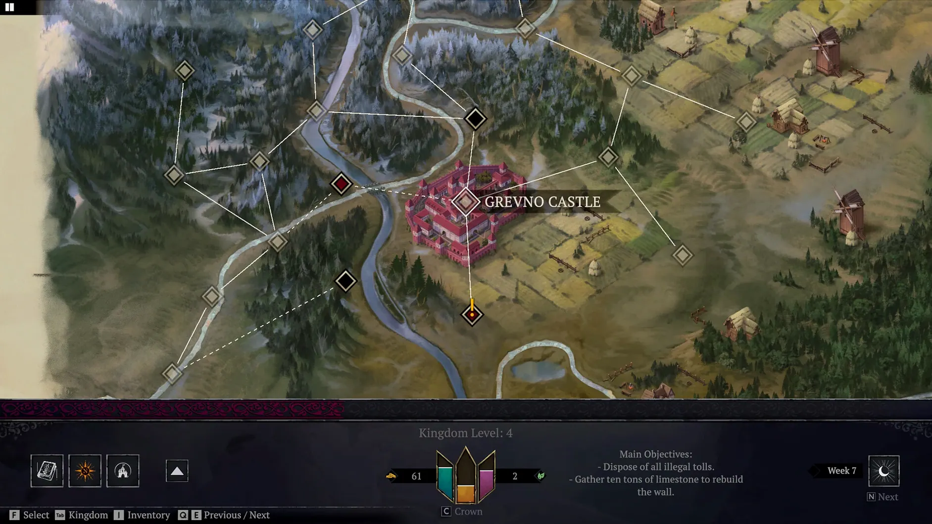 Yes, Your Grace 2: Snowfall: view #3 Yes, Your Grace 2: Snowfall layout 3